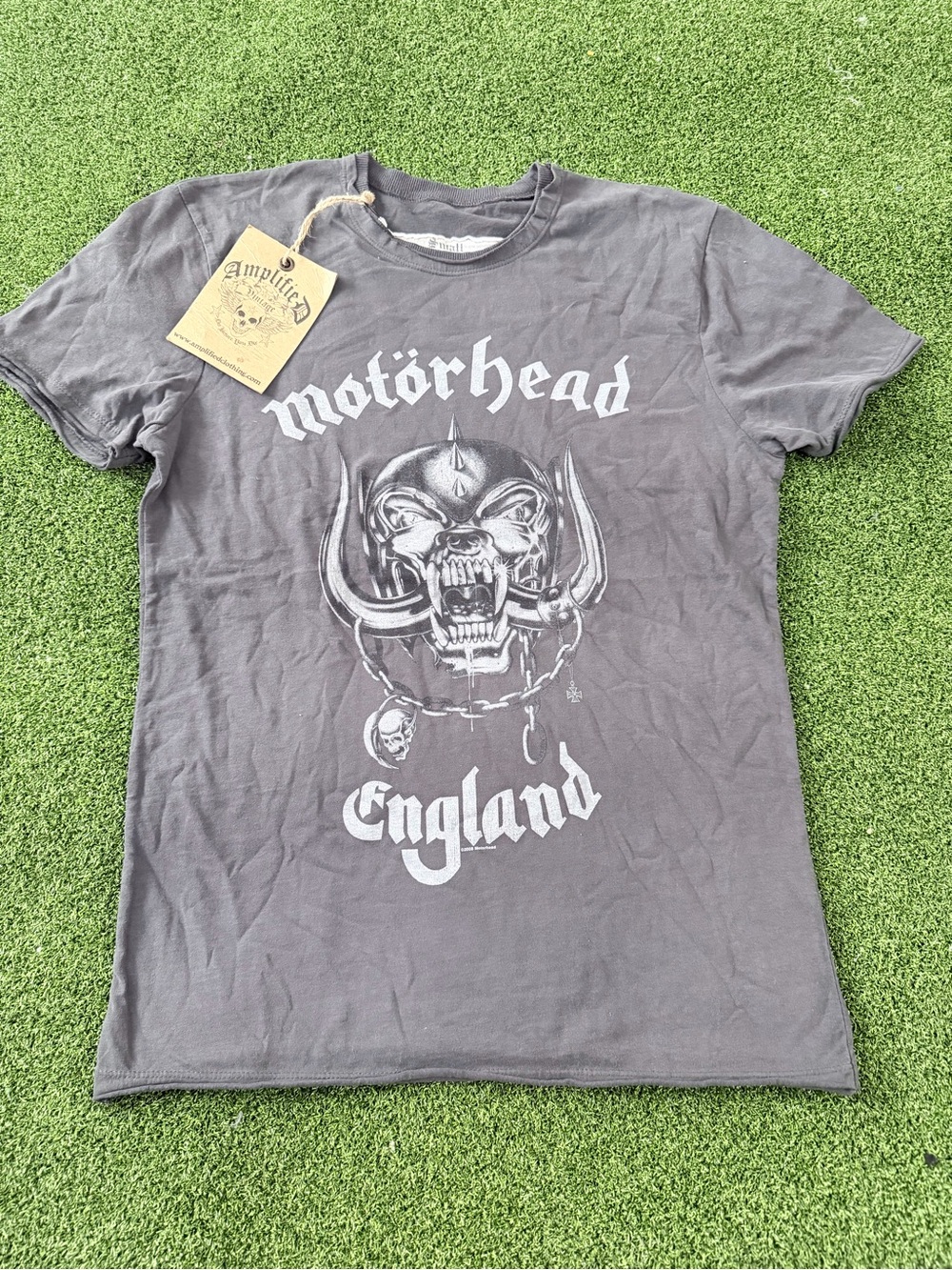 England Graphic Tee - Charcoal Gray